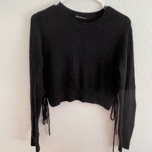 Brandy Melville black cropped sweater